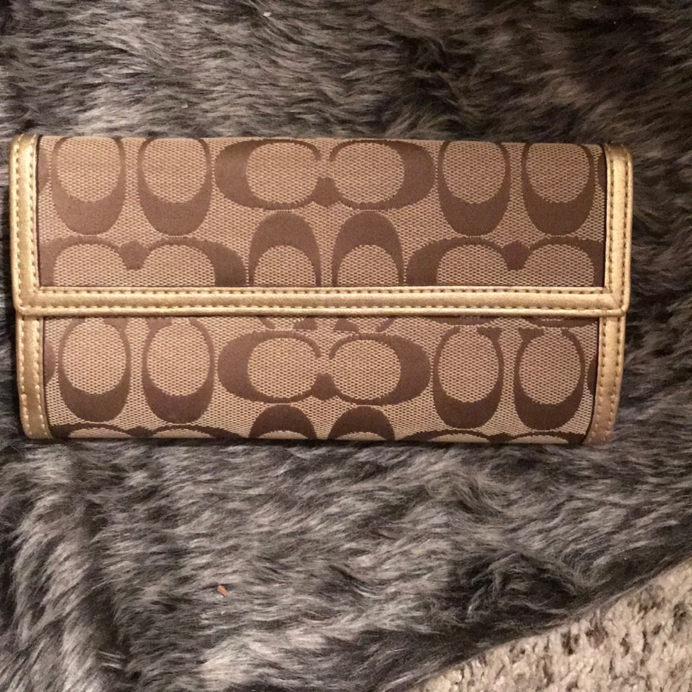 Barely Used Authentic Coach Wallet - image 2